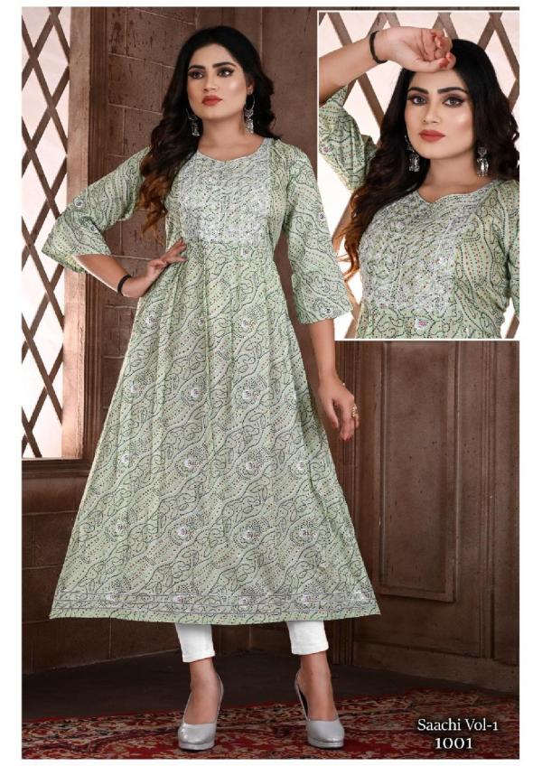 Beauty Saachi Vol 1 Rayon Designer Exclusive Kurti collection